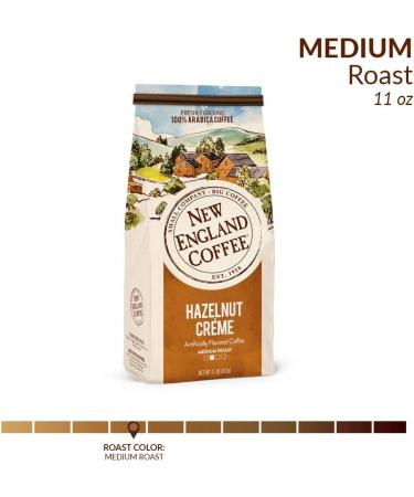 New England Coffee Hazelnut Creme 11 Ounce by New England Coffee - Buy Online on GoSupps.com