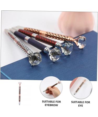 Healvian 2pcs Embroidery Pen Eyebrow Pen Brow Pencil Microblading Pen Eyebrow Kit Crystal - Buy Online on GoSupps.com