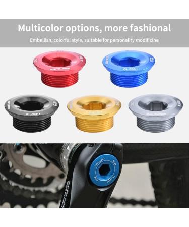 VGEBY Aluminum Alloy Crank Arm Screws - Titanium Color | Durable Shimano Crankset Arm Bolt - Buy Online on GoSupps.com