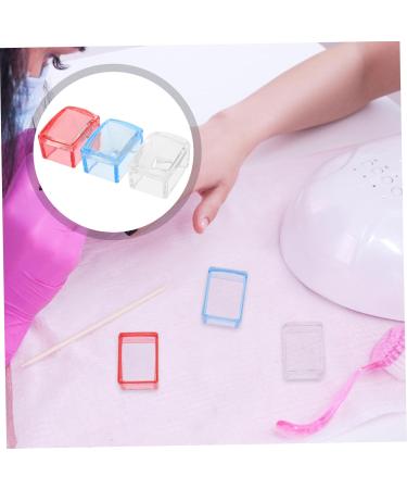 minkissy 15 Sets Nail Print Pegboard Kit Nail Stamper French Tip Nail Kits Nails Kits Clear Stamper Nail Plate Jelly Gel Pad Silicone Stamper Nail Art Stamper Kids Gel Tool Plastic Manicure - Buy Online on GoSupps.com