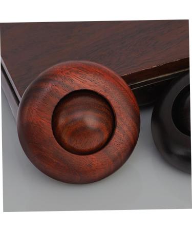 Gogogmy Wooden Hand Rings Massage Balls - Thai Massage Device for Back & Fitness | Gentle Rolling UFO Mahogany Massage Tool - Buy Online on GoSupps.com