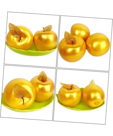 HOMSFOU 20 Pcs Simulated Fake Apples Simulation Apples Artificial Apples Wedding Party Decoration Apples Model Fruit Wedding Decor Decorative Model Ax Christmas Foam Goldenx5pcs 8X8X7CMx5pcs - Buy Online on GoSupps.com