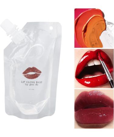 100 ml de base de brillant l vres hydratant gel de mat riau de baume l vres base de gla age l vres biologique pour faire vos propres l vres plus pulpeuses teinte  - Buy Online on GoSupps.com