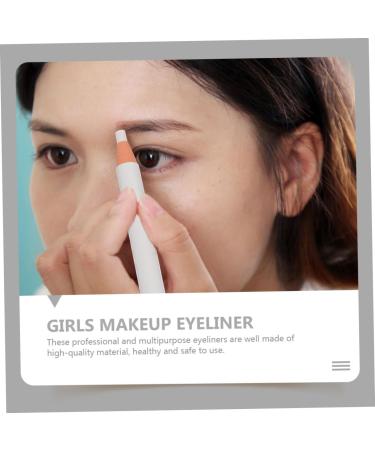 FRCOLOR 4pcs White Line Drawing Eyebrow Pencil Travel Accessories Eyebrow Pencils Eyeliner Drawing Pencil - Buy Online on GoSupps.com