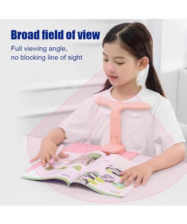 Buy Sitting Posture Corrector for Kids - Height Adjustable & Vision Protector - Pink | Improve Posture for Students - Buy Online on GoSupps.com