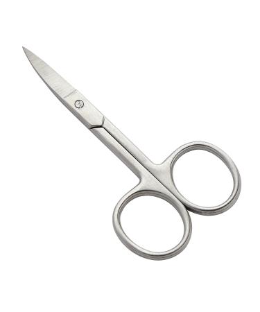ComDent Cuticle Nail Scissors for Manicure Pedicure for Personal and Professonal Grooming (Curved)