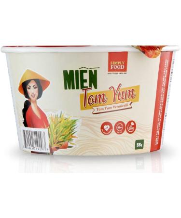 SIMPLY FOOD Tom Yum Vermicelli / Mien Tom Yum 9 Bowls X 2.6 OZ - Buy Online on GoSupps.com