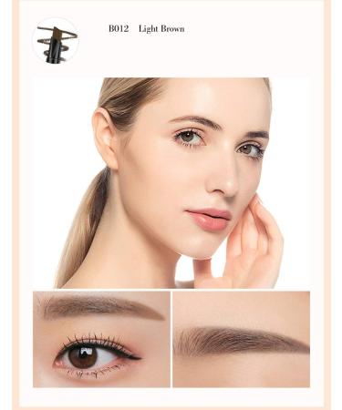 Bodermincer Automatic Waterproof Eyebrow Pencil (B012-Light Brown) - 3 Color Options - Buy Online on GoSupps.com