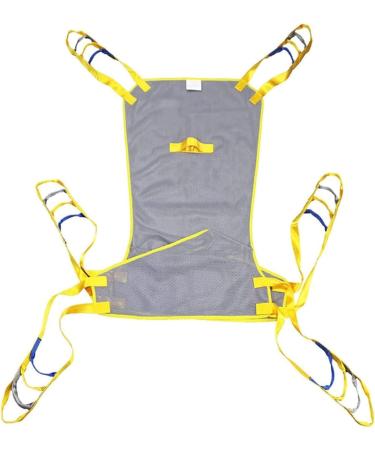 Yunyhao Patient Lying Belt - Head & Back Support | Toilet Transfer Lifting Aid with Potty Opening | 6 Adjustable Straps for Rehabilitation | International Shipping - Buy Online on GoSupps.com