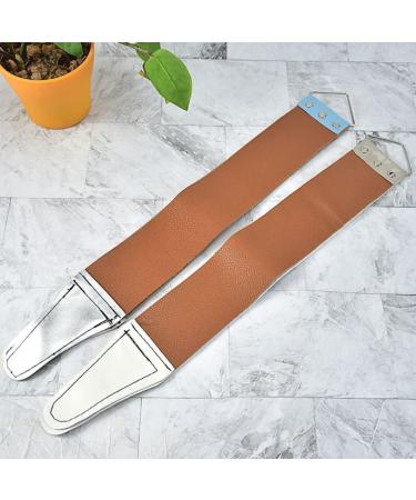 Lurrose 2-Pack Leather Hairdressing Straps | Sharp Razor Blade & Double-Sided Synthetic Leather | Antique-Inspired Shaving Foam Accessories | International Shipping Available - Buy Online on GoSupps.com