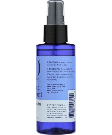Buy Eo Organic Lavender Deodorant Spray 4oz (2-Pack) - Natural & Aluminum-Free - Buy Online on GoSupps.com