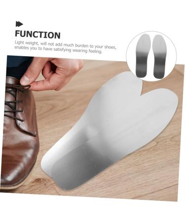 Stainless Steel Anti-Fatigue Shoe Inserts for Women & Men | Arch Support Insoles | Durable Replacement Insoles - 26x8.5CM - Buy Online on GoSupps.com