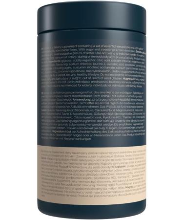 NMM Sp z oo Vitalers Sport Isotonic Electrolyte powder with taurine magnesium B vitamins 660 g 30 servings Lemonlime Vegan without preservatives pure composition - Buy Online on GoSupps.com