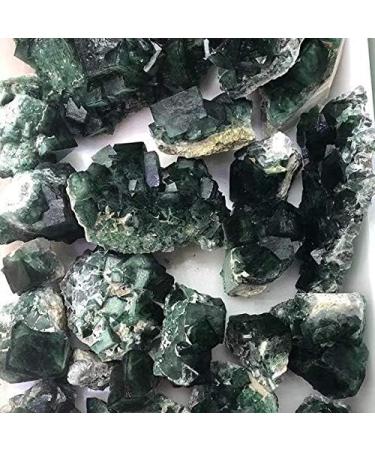 1pc 500G-700G Natural Crystal Cluster Green Fluorite raw Crystals Stones Bulk ERBDRGAZ - Buy Online on GoSupps.com
