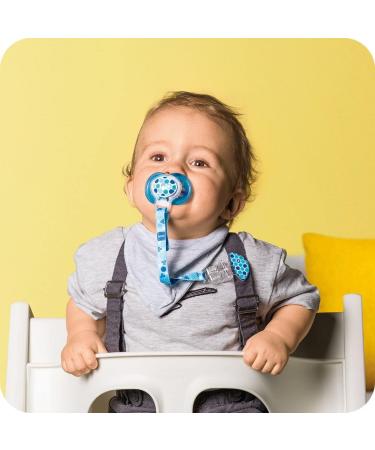 MAM Soother Clips Pack of 2 Baby Soother Chain Fits All MAM Soothers Newborn Essentials Cream Strap (Soothers Not Included) Stone Soother Pack of 2 - Buy Online on GoSupps.com