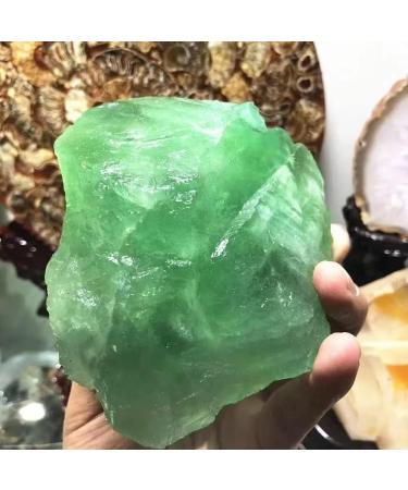 Natural Crystal Rough Wholesale Natural Large Rough Raw Green Fluorite Crystal Stone 500g-1350g 1pc (Color : 1150g-1350g) - Buy Online on GoSupps.com