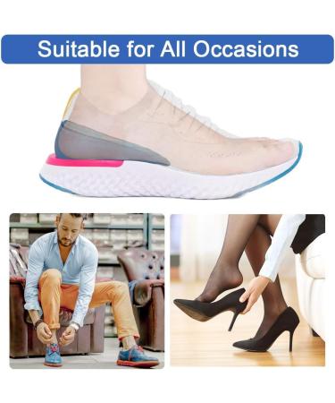 Buy Haofy Gel Heel Pillow Inserts - Orthopedic Silicone Cushion for Heel Spurs & Achilles Tendon Support - 1 Pair for Plantar Fasciitis Relief - Blue - Buy Online on GoSupps.com