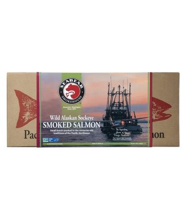 SeaBear - Wild Alaskan Smoked Sockeye Salmon - 1 lb