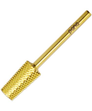 Pana Premium 3/32 Tapered Carbide Nail Bit for Electric Dremel Drill - Fine Gold | Nail Art Manicure Pedicure File Cuticle Cleaner - Buy Online on GoSupps.com