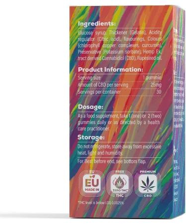 Sool CBD Gummies 750mg | 30pcs, 25mg CBD/Gummy | Apple & Lemon Flavor | Broad Spectrum Edibles for Relaxation, Recovery & Relief - Buy Online on GoSupps.com