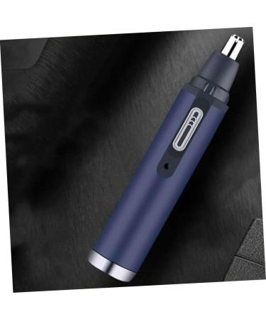 Housoutil Nose Hair Trimmer Set - Electric Hair Remover & Cleaner Tool for Ear & Nose Hair - Compact Personal Grooming 14x3x3CM - Blue - Buy Online on GoSupps.com