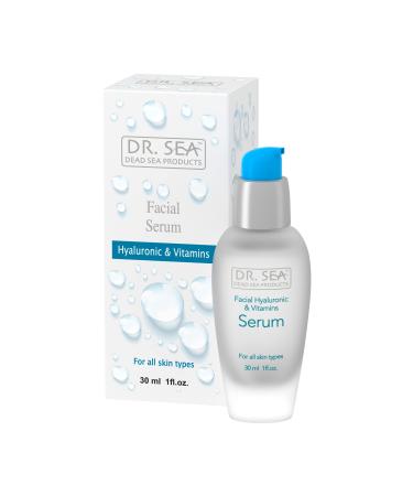 Dr. Sea Dead Sea Minerals Facial Serum with Hyaluronic and Vitamins 30ml
