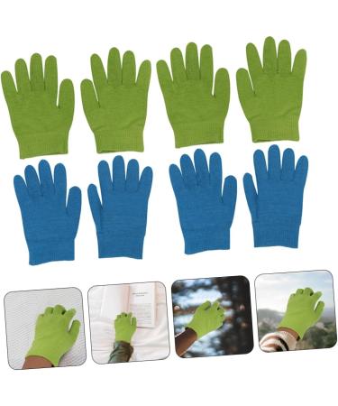 minkissy 4 Pairs Moisturizing Gloves Gloves Hands Peeling Masks Hydrating Gloves Moisturizing Spa Gloves Dead Skin Gloves Moisturizing Gel Gloves Dryness Nursing Kit Cotton Miss - Buy Online on GoSupps.com