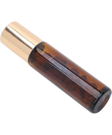Fabater Roller Bottle Hotel Glass Essential Oil Bottle for Home Travel (10ML brown essential oil bottle + jade ball) - Buy Online on GoSupps.com