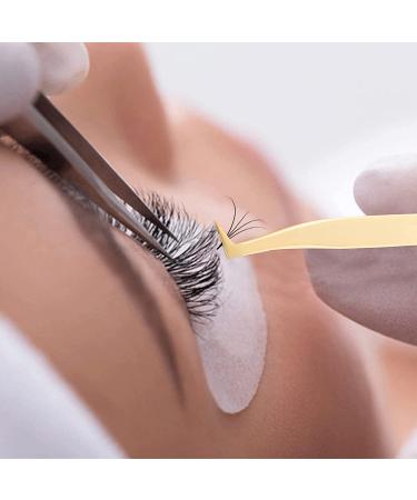 LANKIZ Professional Boot Tweezers | L Angled Tips | Volume Tweezer Tool for Eyelash Extensions | 3D-5D Individual Volume Fan Making | Precision Lash Extensions - Boot 08A - Buy Online on GoSupps.com