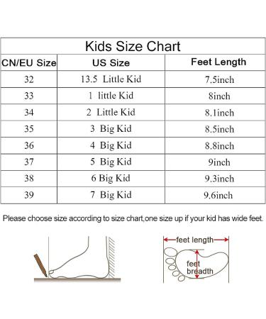 NYZNIA Kids Lightweight Breathable Sneakers - Size 7 Big Kid - Black - Buy Online on GoSupps.com