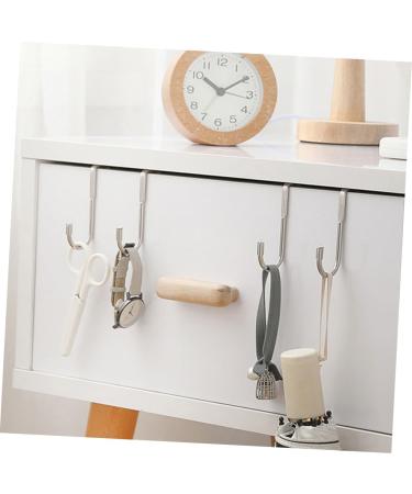 Zerodeko 20 Pcs Stainless Steel Hook Hangers Hooks Clothes Rack Over Door Coat Hook Clothes Hook Jacket 7.30X6.60X2.40CMx5pcs Silverx5pcs - Buy Online on GoSupps.com