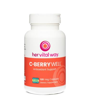 her vital way C-BerryWell Vitamin C Plus Berry Polyphenols Antioxidant Support