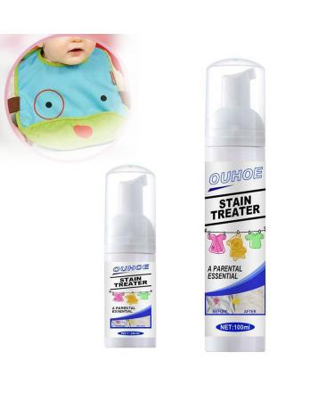 2Pcs Multifunctional Foam Dry Cleaners Disposable Stubborn Stains Clothes Dust