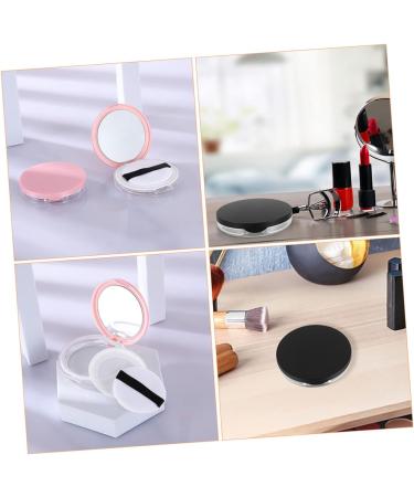 minkissy 8 Sets Powder Puff Storage Box Powder Puff Storage Container Makeup Sponge Holder Circle Mirrors Makeup Sponges Round Makeup Egg Sponge Loose Powder Compact Container Puff Holder - Buy Online on GoSupps.com