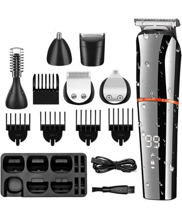 Pro Hair Clipper Hair Clippers for Men 'Professional Hair Cutting with LCD Display Cordless Quiet Hair Trimmers for Barbers and Stylists with 5 Guide Combs for Men and Women - Buy Online on GoSupps.com