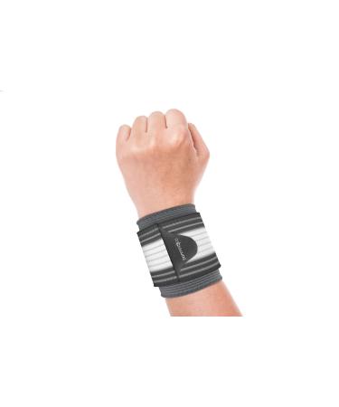 bonmedico Osto Elastic Wrist Wraps - Brace for Women and Men Wrist Support for Sports and also for Sprained Wrists