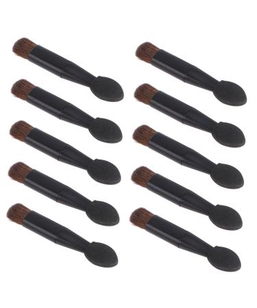 Mikinona 10pcs Double Ended Eye Shadow Stick Eye Makeup Makeup Eyeshadow Makeup Brush Horse Hair