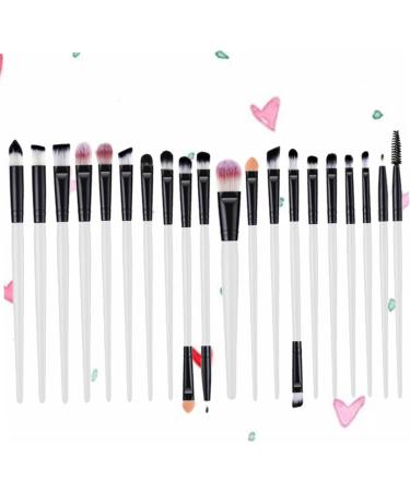 Baluue 20pcs Eyeliner Eyeshadow Brush Kit Eyelash Kits Portable Makeup Brush Makeup Accessories Eye Makeup 15.50X1.50X1.50CM As Shown - Buy Online on GoSupps.com