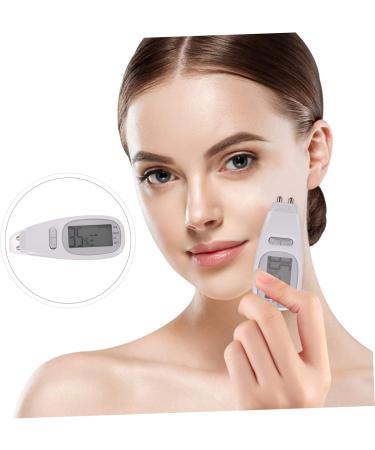 minkissy 3 Sets Moisture Tester Skin Sensor Tester Skin Care Device Softness Analyzer Skin Analyser Skin Water Oil Tester Digital Skin Detector Pen White The Face Abs Skin Care Instrument - Buy Online on GoSupps.com