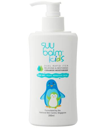 Suu Balm Kids - Itch Relief Cream Menthol & Ceramide Moisturiser (200ml) 200 ml (Pack of 1)