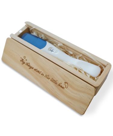 Pregnancy Test Keepsake Box - Unique Pregnancy Announcement for Dad - Buy Online on GoSupps.com