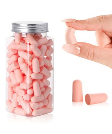 60 pairs of earplugs for sleeping super soft foam earplugs 36 dB highest SNR with aluminum storage box for sleeping snoring construction noise work learning traveling.
