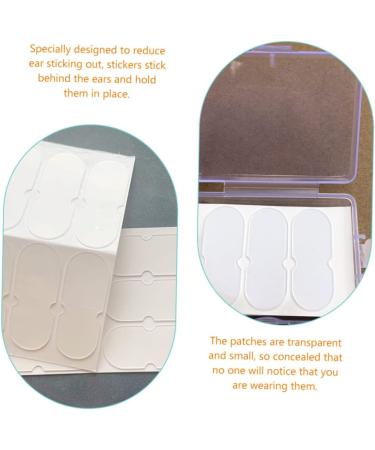 FRCOLOR 60pcs Ear Correction Stickers - Adhesive Eustachian Tube Unclogger for Elf Ear Veneer - Vertical Ear Patch Cosmetic White - 4x16cm - Buy Online on GoSupps.com