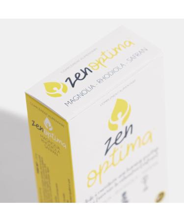 Zen Optima - Dietary Supplement - Helps Maintain a Positive Mood - Promotes Relaxation - 60 Capsules - Buy Online on GoSupps.com