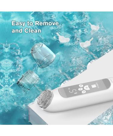 Horigen Rechargeable Nasal Aspirator for Baby | Electric Nose Sucker with 3 Suction Levels, Music & Light Soothing, 3 Silicone Tips - Grey - Buy Online on GoSupps.com