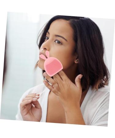 FOMIYES 24 Pcs Rabbit Ears Facial Brush Body Massager Facial Cleansing Brush Hand Held Massager Silicone Face Scrubber for Women Facial Massager Silica Gel Miss Silicone Brush The Face Light Pinkx6pcs 7.5x7.5cmx6pcs - Buy Online on GoSupps.com