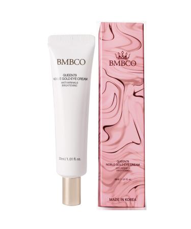 BMBCO 24K Gold Eye Cream  Under Eye Dark Circles & Wrinkles Remover  Daily Skin Repair Treatment For Fine Lines & Brightening Blemish Areas  For Women & Men  Korean Skin Care Products