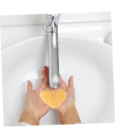 Beaupretty 15 pcs Heart Shaped Face Wash Sponges | Exfoliating Facial Cleansing Puff & Skin Scrubber | Natural Cosmetic Face Pads - 1 Count (Pack of 1 - Buy Online on GoSupps.com