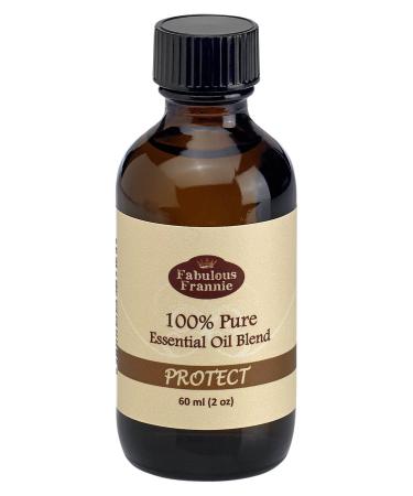 Protect (Compared to 4 Thieves)Pure Undiluted Essential Oil Blend Therapeutic Grade - Great for Aromatherapy! Blend of Clove Lemon Cinnamon Eucalyptus and Rosemary Essential Oil. (60ml (2oz))