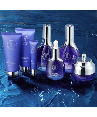 7 Piece Skincare Set for Sensitive Skin Hydrating Nourishing & Moisturizing Full-Size Products | Ideal Skin Care Kit for Women - Buy Online on GoSupps.com